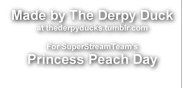  Princess Peach fucks and sucks a nice Big Cock for a Creampie